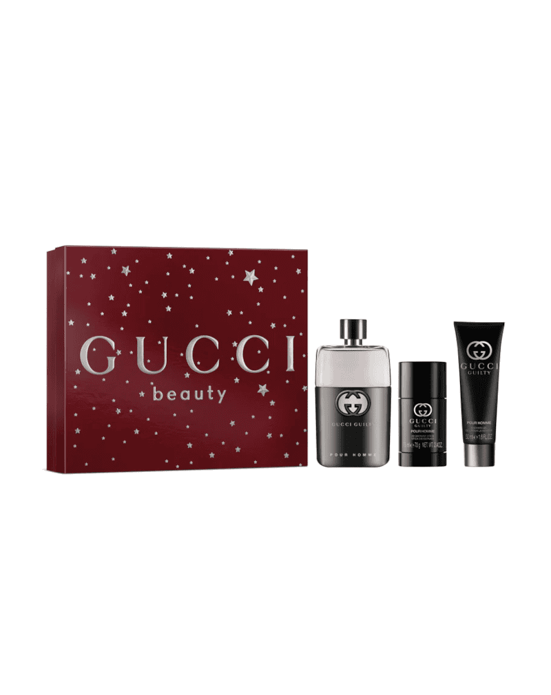 3616305278395 Gucci Guilty Homme Coffret EDT 90ml + SG 50ml+ Deo75 - Image 1